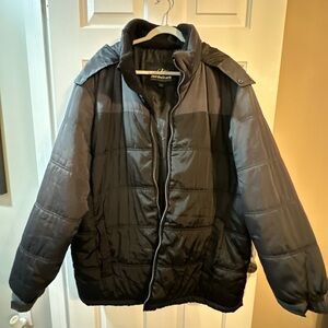 Men's Charcoal Puffer Jacket by Nordic Track